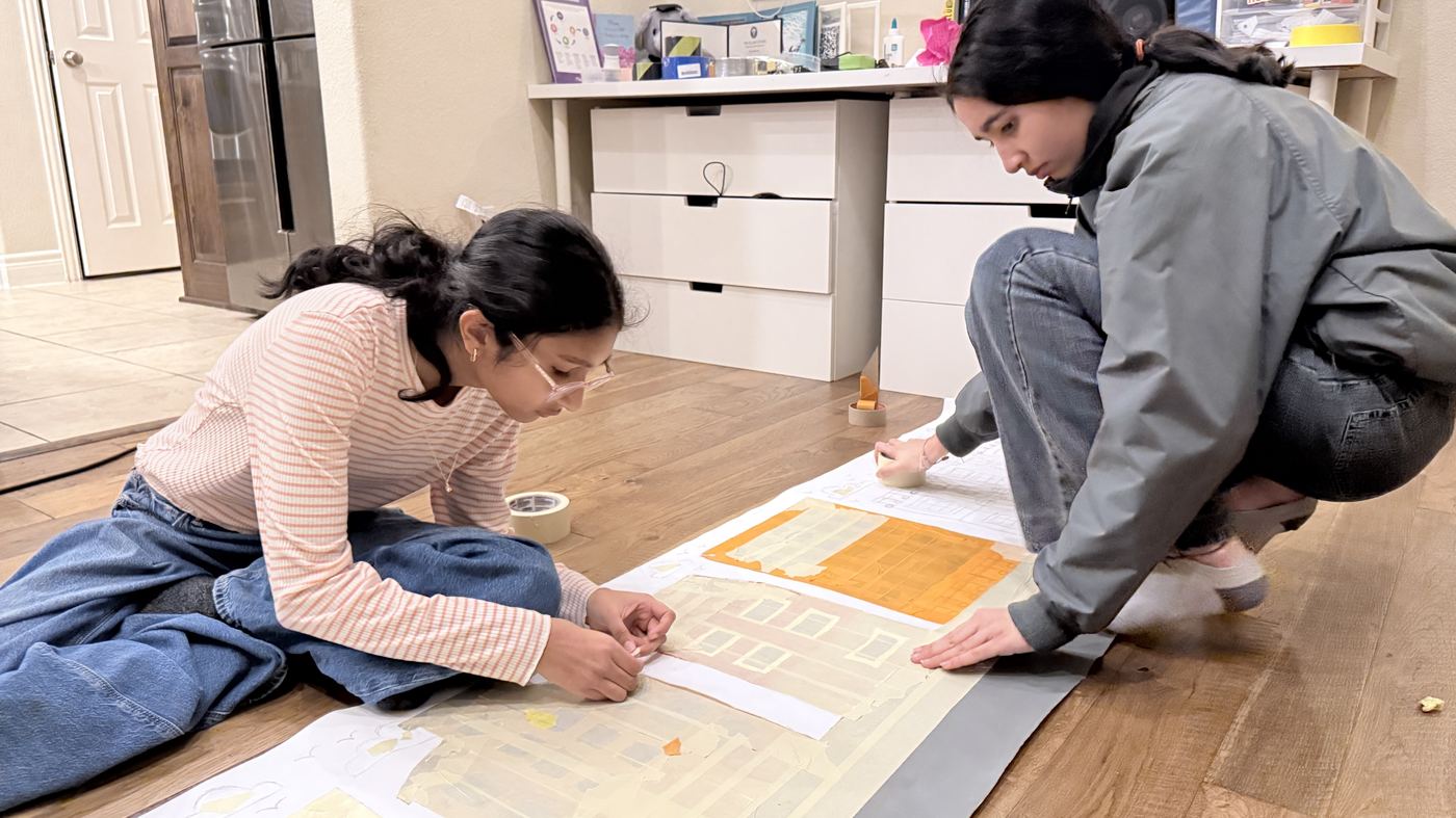 Ayushi of Trailblazers DI: Scroll Art & Costume Design for the "Win It Big!" Technical Challenge (2025-26 Season), build photo 1 of 13