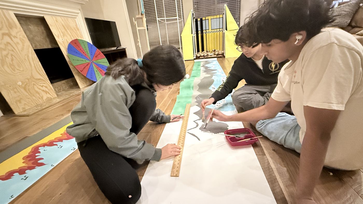 Ayushi of Trailblazers DI: Scroll Art & Costume Design for the "Win It Big!" Technical Challenge (2025-26 Season), build photo 2 of 13