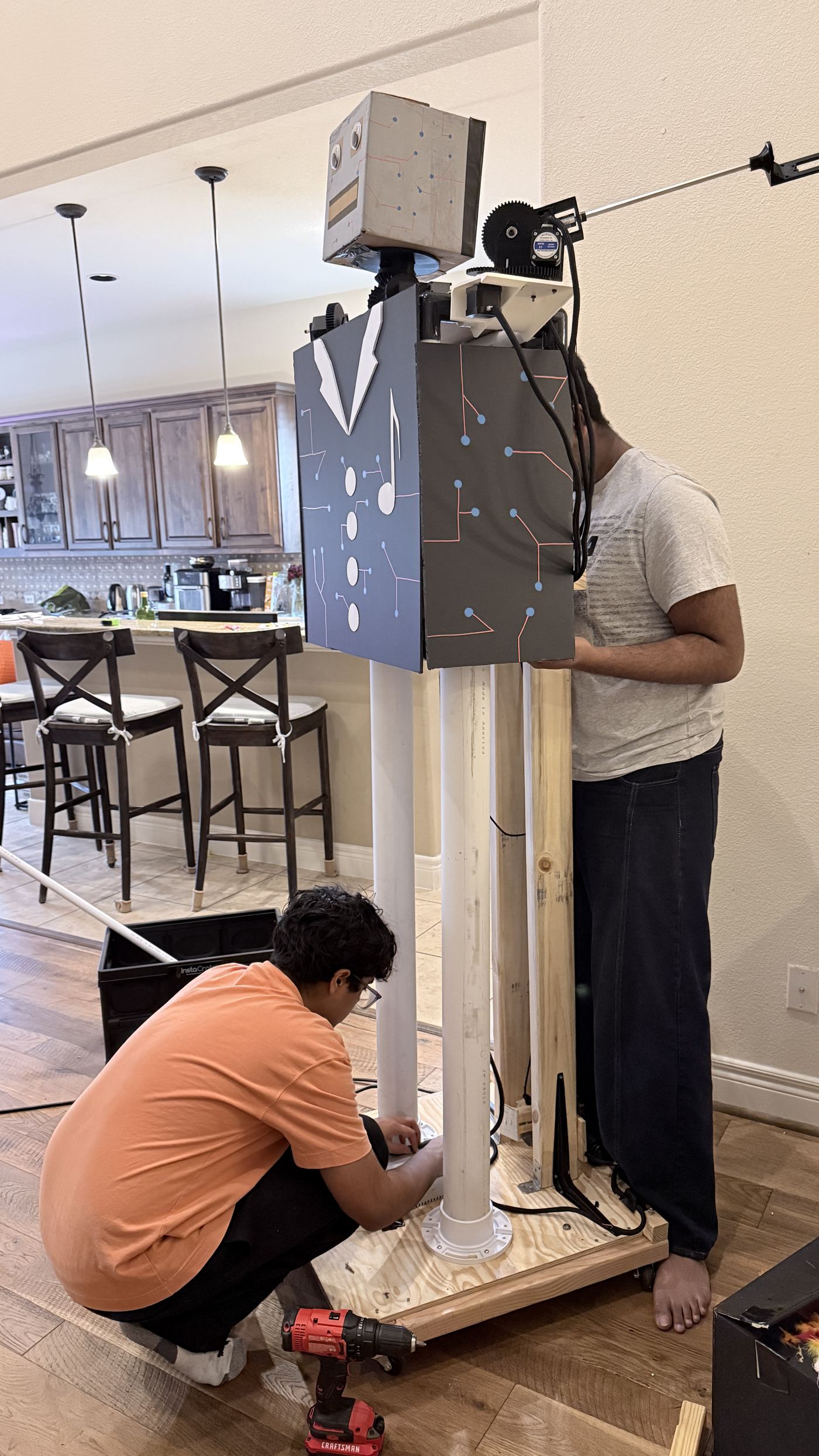 Rishaan of Trailblazers DI: Music Conductor Gimmick (TCE 1) for the "Win It Big!" Technical Challenge (2025-26 Season), build photo 6 of 9