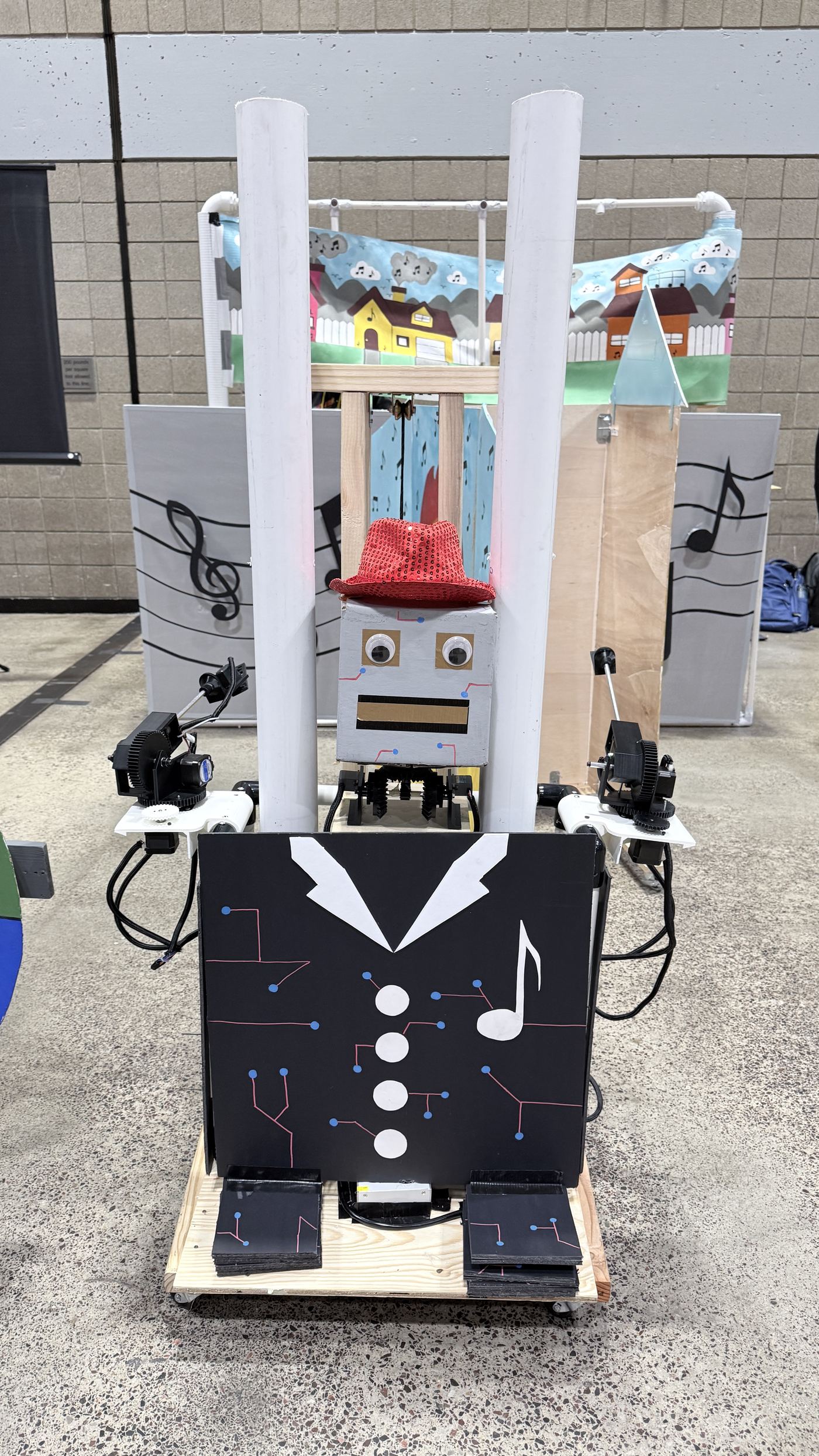 Rishaan of Trailblazers DI: Music Conductor Gimmick (TCE 1) for the "Win It Big!" Technical Challenge (2025-26 Season), build photo 9 of 9