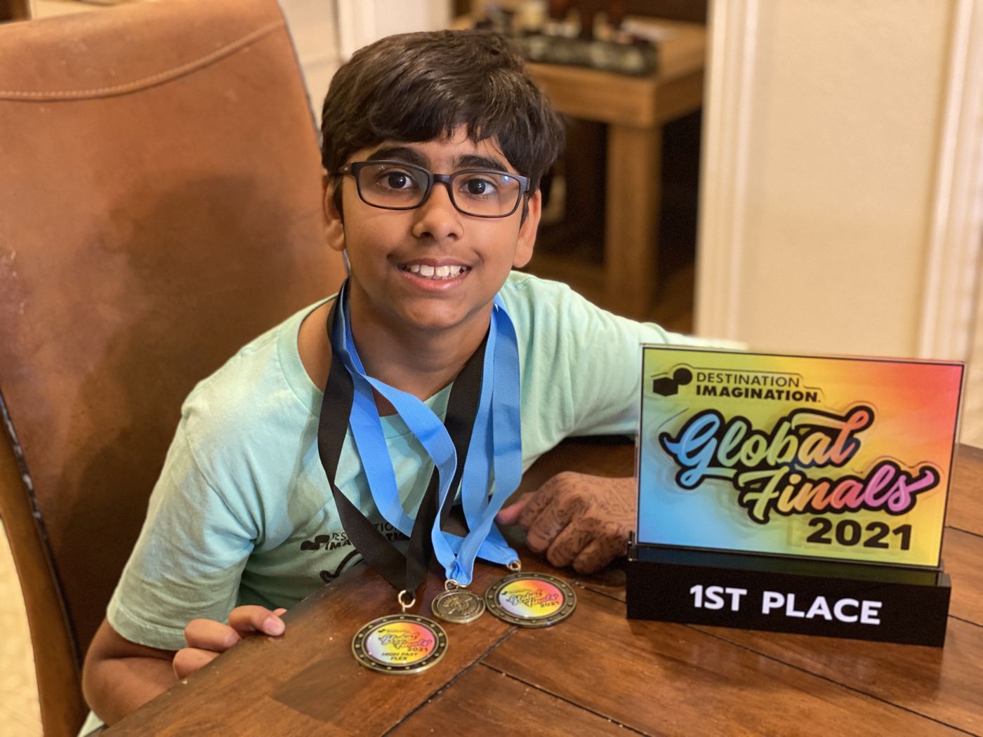 Vivaan of Trailblazers DI: the taxi-to-limousine transformation and technical builds, "The Next Level" Technical Challenge (2020-21 Season), photo 5 of 7