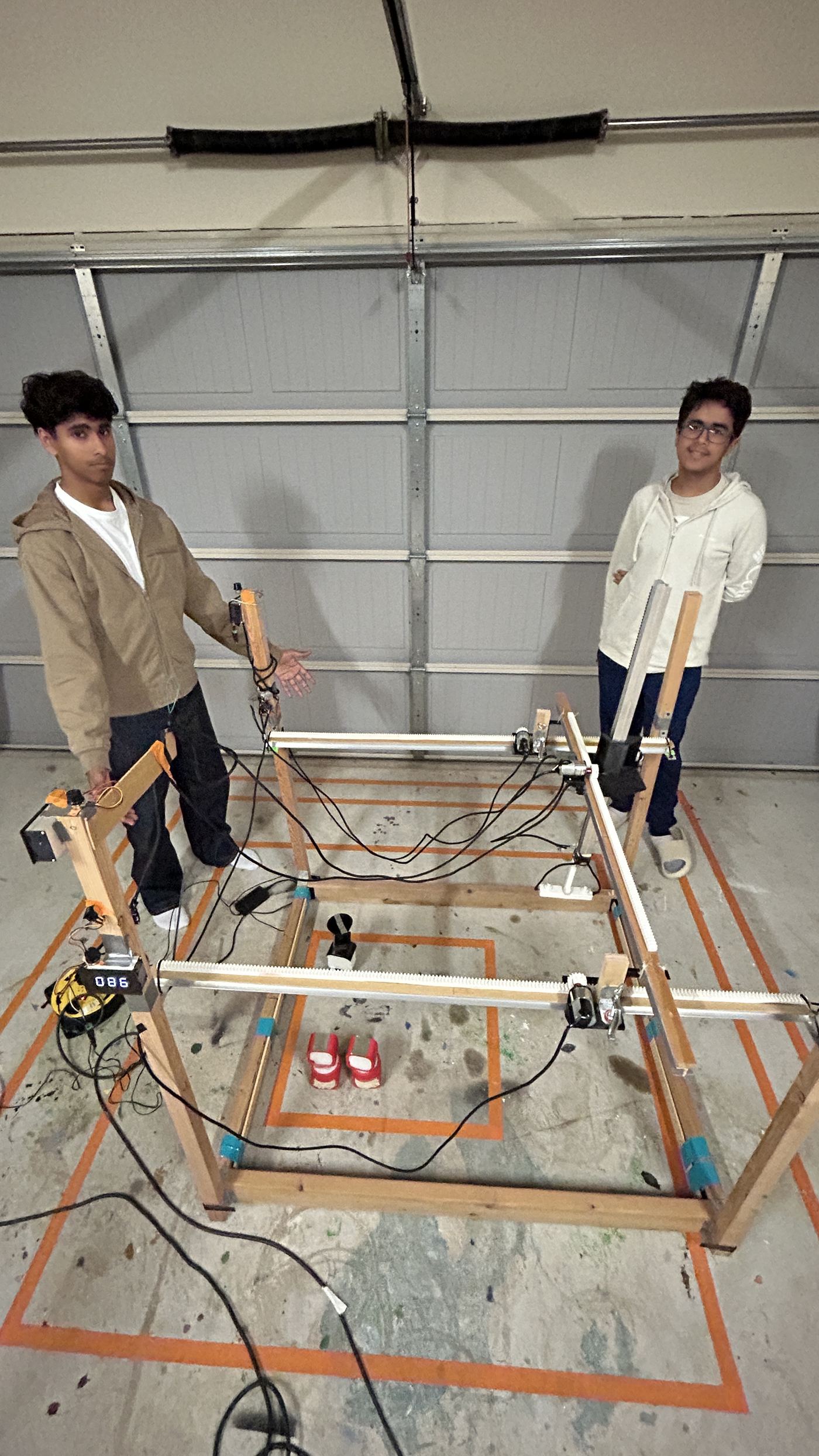 Vivaan of Trailblazers DI: the taxi-to-limousine transformation and technical builds, "Breaking Point" Technical Challenge (2024-25 Season), photo 6 of 14