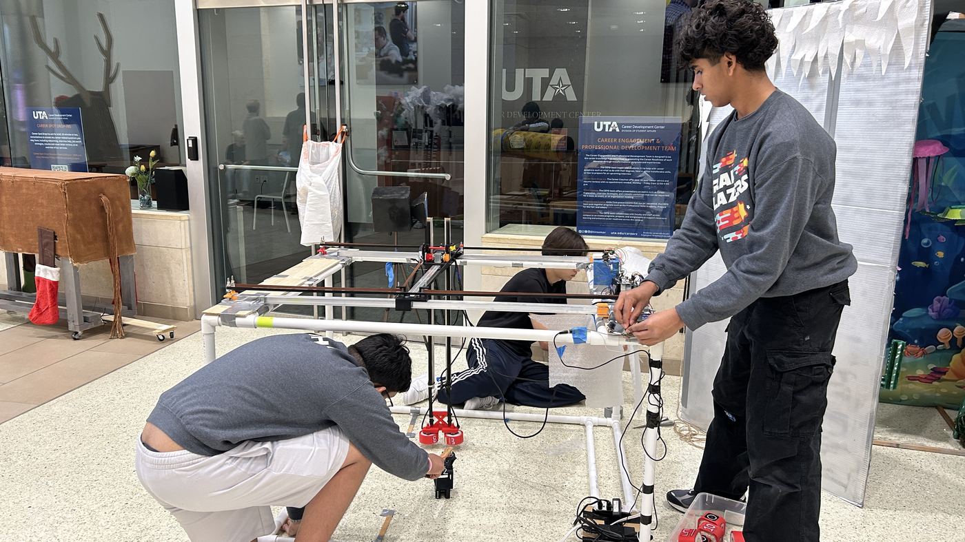 Vivaan of Trailblazers DI: the taxi-to-limousine transformation and technical builds, "Breaking Point" Technical Challenge (2024-25 Season), photo 12 of 14