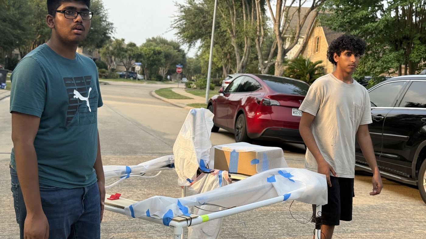 Vivaan of Trailblazers DI: the taxi-to-limousine transformation and technical builds, "Breaking Point" Technical Challenge (2024-25 Season), photo 13 of 14